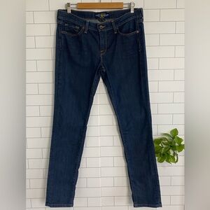 Lucky Brand Jeans Charlotte Skinny Women's Size 12/31 Dark Wash Denim EUC